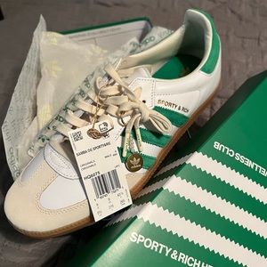 Adidas Sporty & Rich Samba OG Sneakers, Size 9.5M
